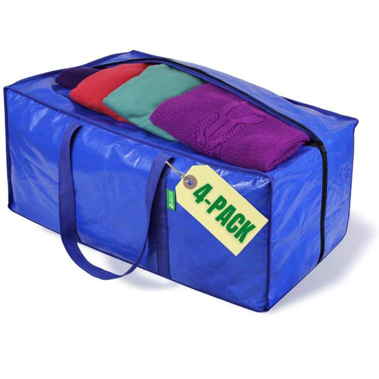 Plastic storage best sale bags for blankets